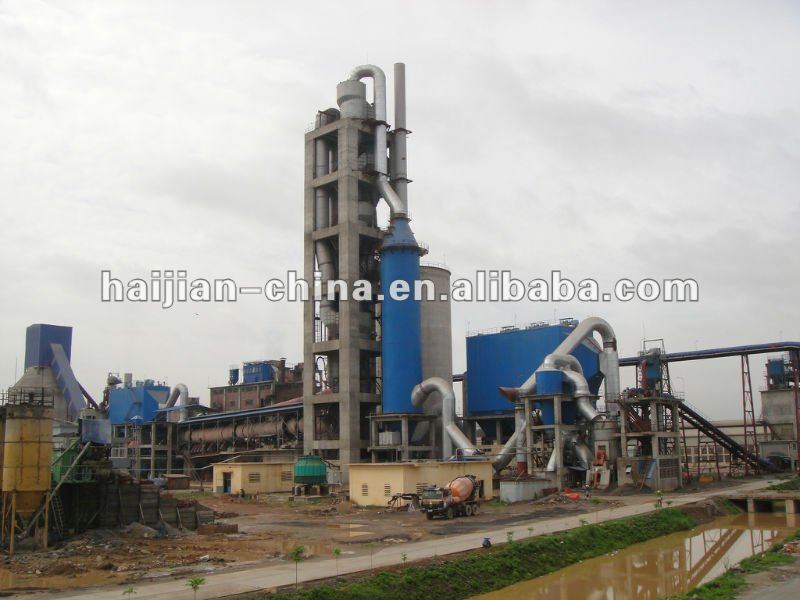 2500t/d complete cement production line