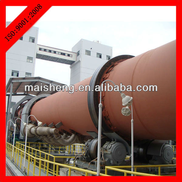 250TPD bauxite rotary kiln