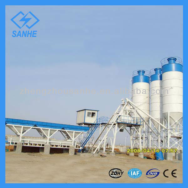 25m3/h-180m3/h concrete batching and mixing plant manufacturer