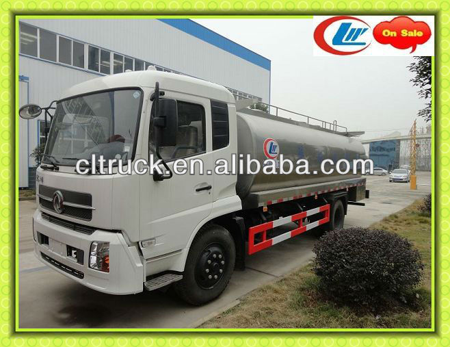 25m3 milk tanker carring truck factory