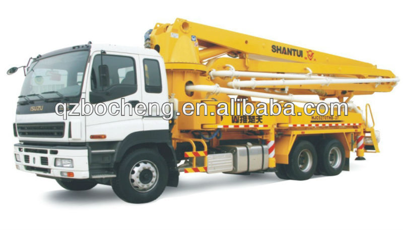 26M 254kw Shantui concrete pump truck