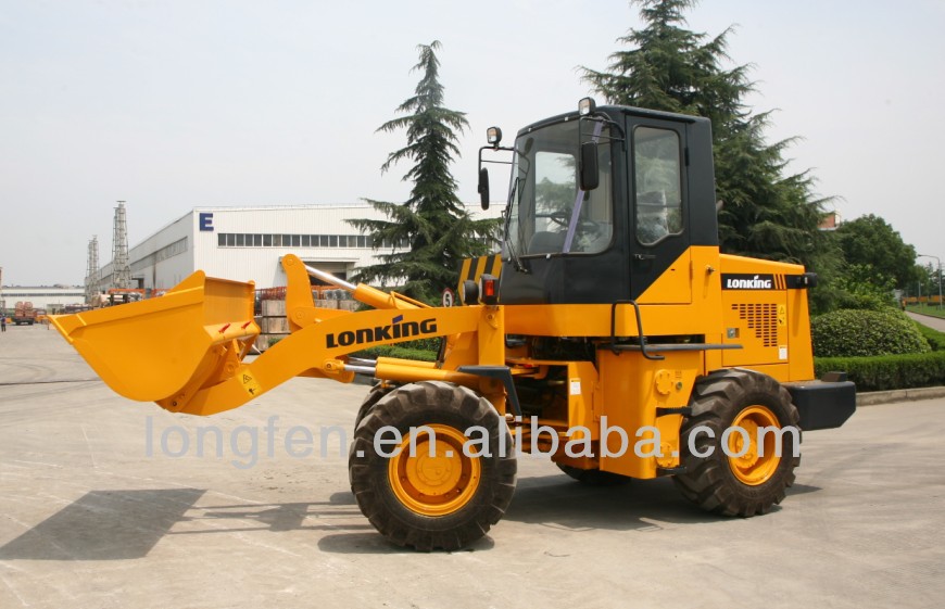 2ton Mini front wheel Loader with CE