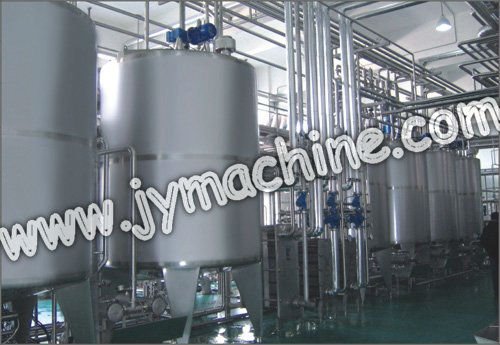 2ton per hour Pasteurized milk production line