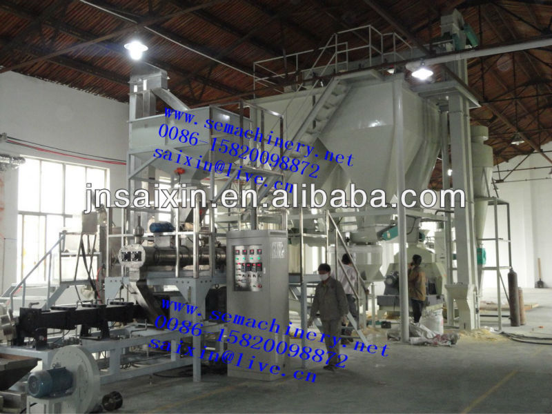 2tons china Aqua floating fish food feed extrusion machines