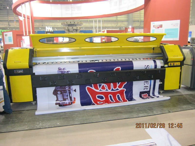 3.2m large format flex banner printing machine (ZY-3200)