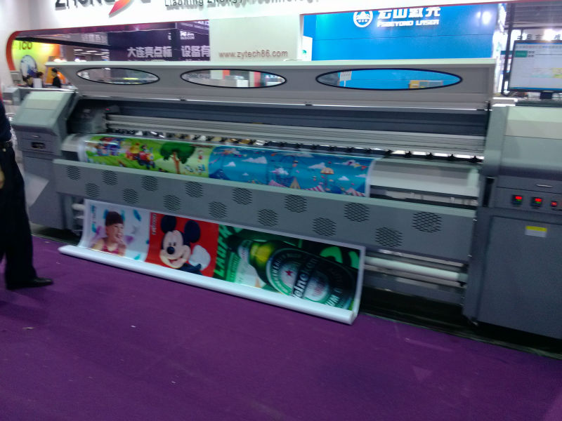 3.2m pvc flex banner printer machine with SPT510 head