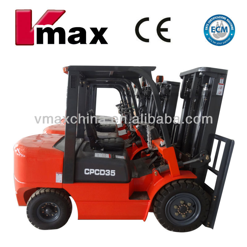 3.5 ton CPC(D)35 hydraulic diesel forklift truck,hot