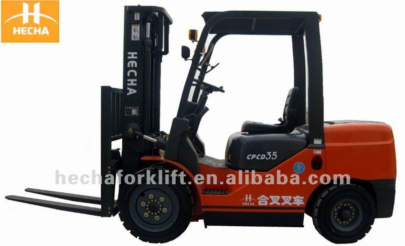 3.5 Ton Hydraulic Diesel Forklift (with Optional Isuzu C240 Engine)