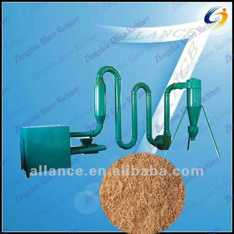 3-5mm hot airflow wood dryer for wood sawdust drying machine