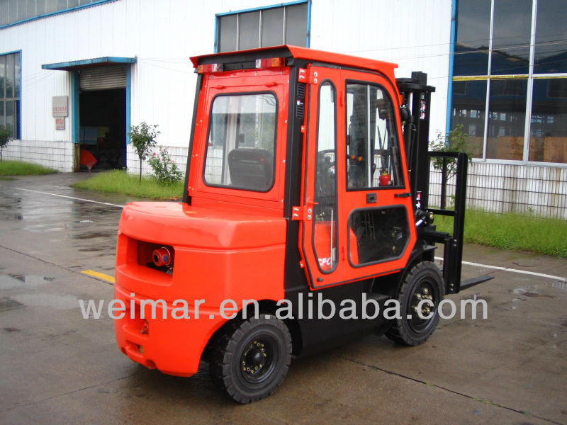 3.5ton diesel forklift with Cab