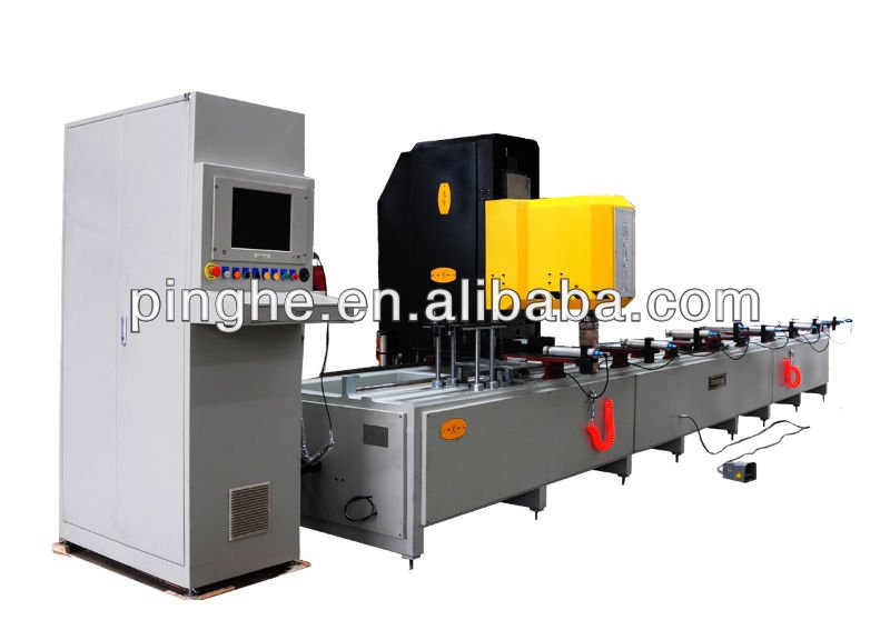 3 axis aluminum window machine