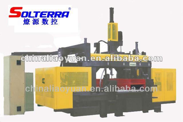 3-D H Beam CNC Drilling Machine Line for steel structure