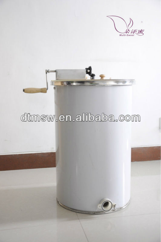 3 frames SS manual honey extractor