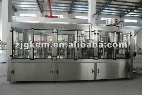 3-in-1 automatic carbonated beverage washer,filler and seamer soda water equipment