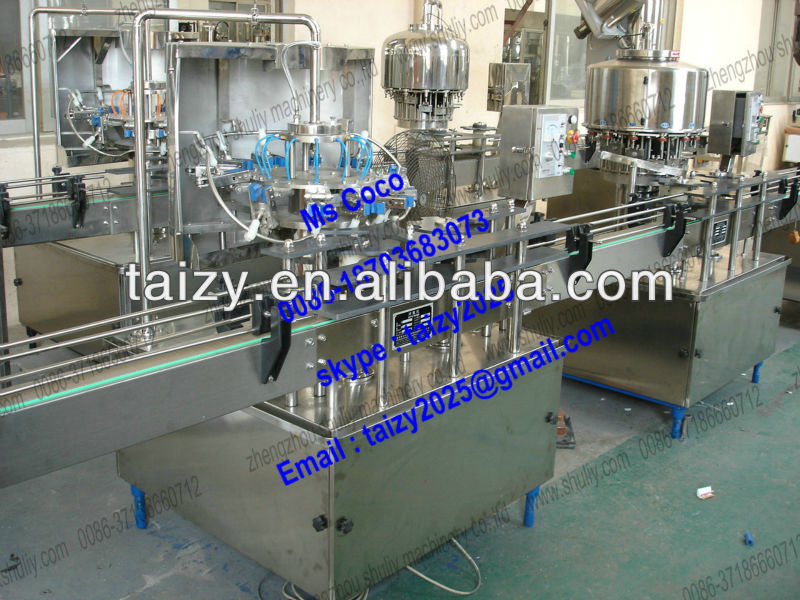 3-in-1 Bottle Water Washing, Filling and Capping Machine/Line/Equipment/System 0086-18703683073