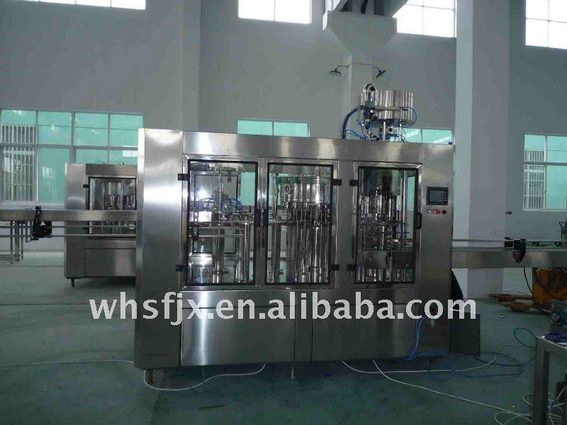 3-in-1 carbonated liquid filling machine