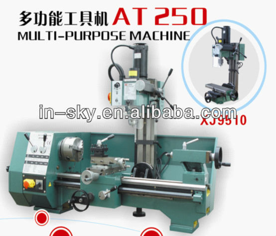 3 IN 1 DRIILING MILLING LATHE MACHINE