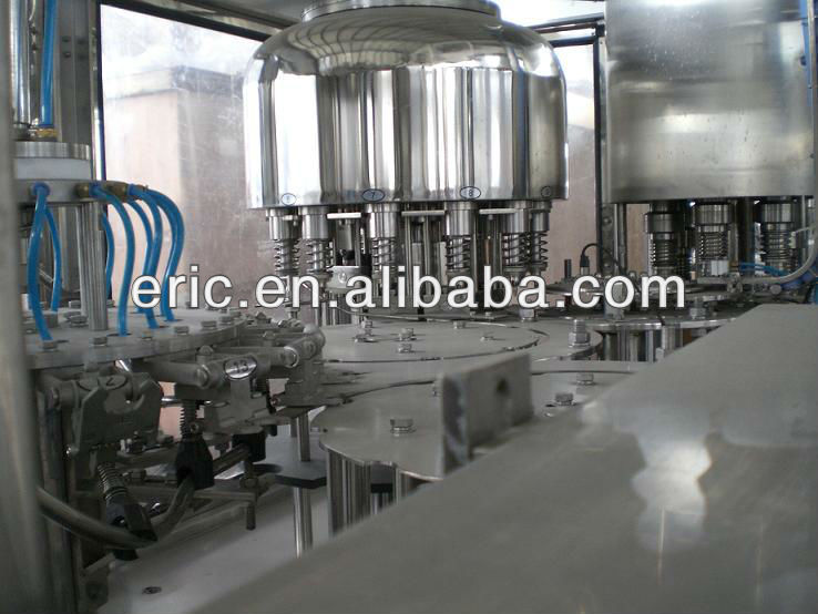 3 in 1 monoblock water rinsing filling capping machine