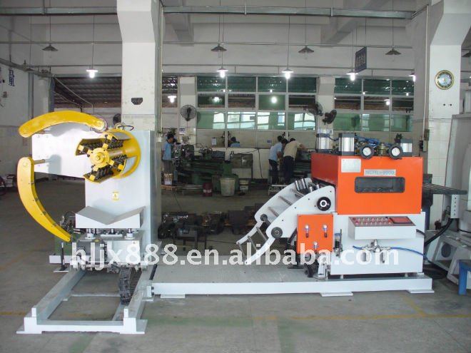 3 in 1 uncoiler straightener and feeding machine