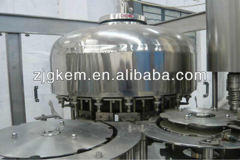 3-in-1 washer filler and seamer automatic machine for bottled pure water filler equipment