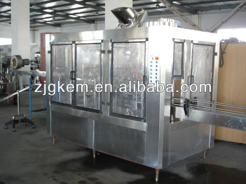 3-in-1 washer filler and seamer automatic machine for bottled water filling line