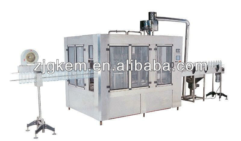 3-in-1 washer filler and seamer automatic machine for bottled water filling line