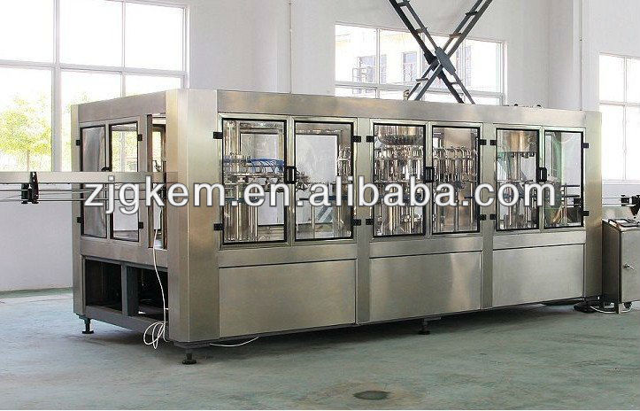 3-in-1 washer filler and seamer automatic machine for mineral water filling line