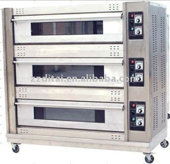 3 layer 9 pan electric baking oven
