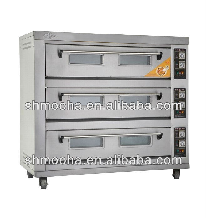 3 layer electric deck oven/bakery equipments