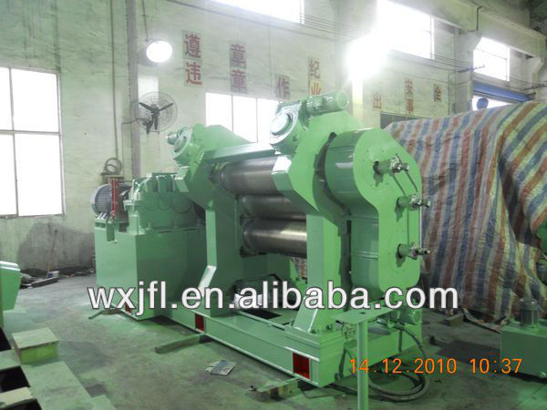 3 roll calender rubber machine