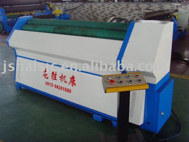 3 roll sheet roll bending machine for container