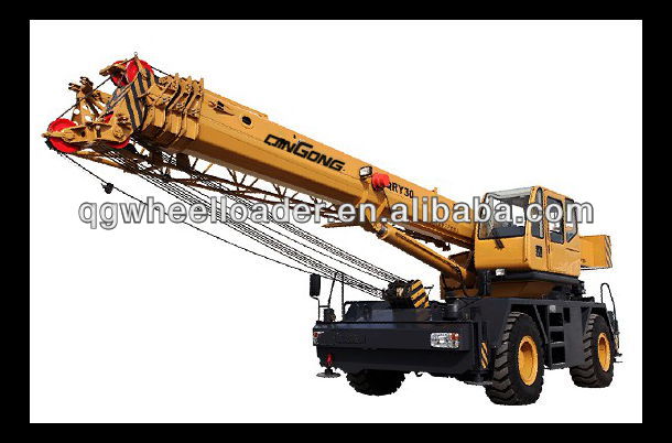 30 Ton Wheel Rough Terrain Crane QRY30