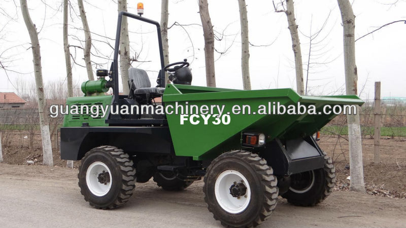 3000KG 3 Tons Capacity Front Loading Type Factory Supply Mini dumper