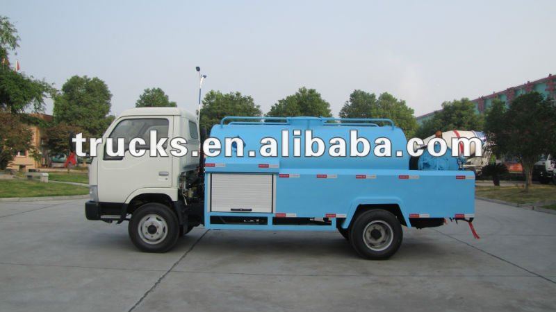 3000Liters High Pressure Cleaning Truck