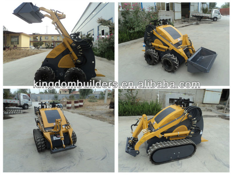 300kg Mini loader, China skid steer loader, wheel/track