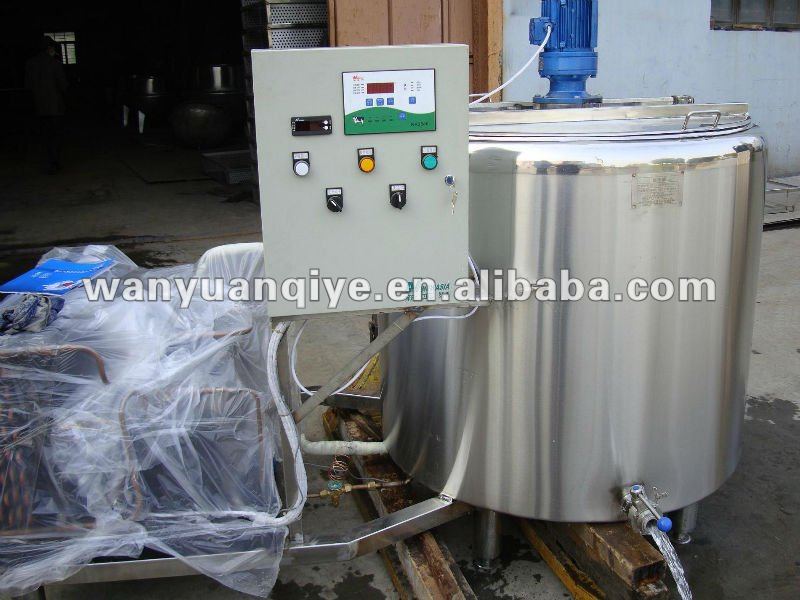 300L vertical milk cooling tank fresh milk cooling tank with direct expansion