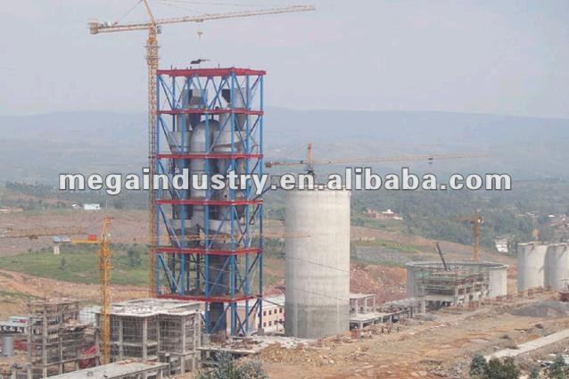 300TPD Cement Production Plant with Durable Equipment