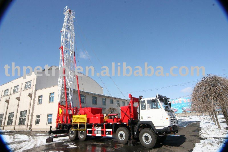 30t No Guyline Workover Rig