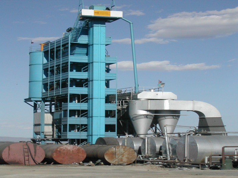 320t HMAP-ST4000 Staionary Bitumen Mixing Plant in 2013