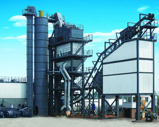 340t/h Rated production capacity of asphalt concrete mixing plant