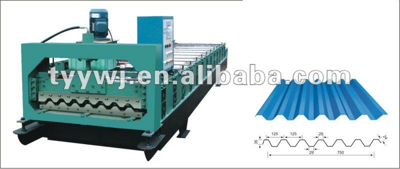 35-125-750 Trapezoidal automatic roll forming machine