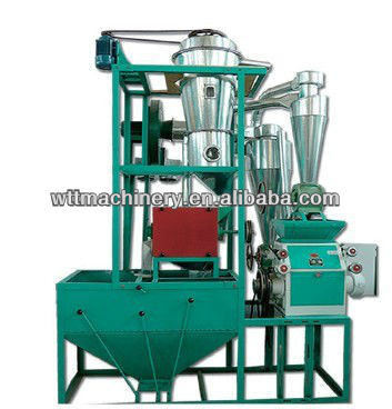 350-550kg/h high quality maize milling machine