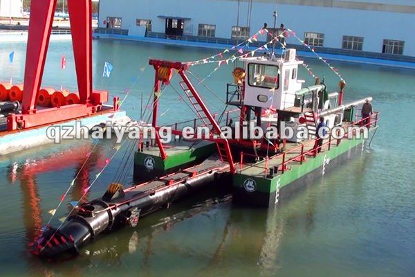 3500m3/h cutter suction river sand dredger