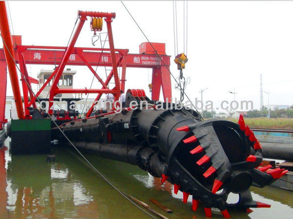 3500m3/h Hydraulic Cutter Dredging Excavator