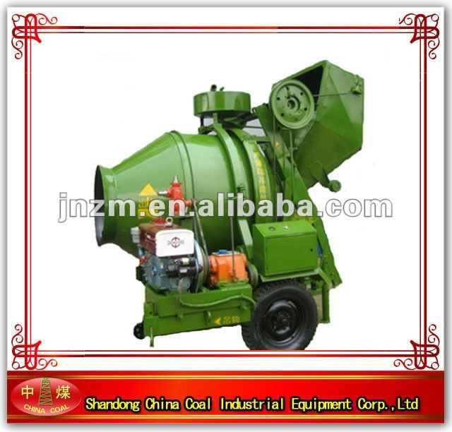 350L concrete mixer with diesel engine for construction