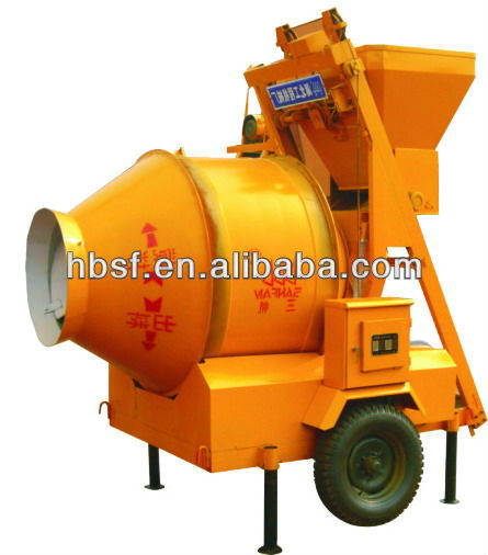 350L electric concrete mixer truck