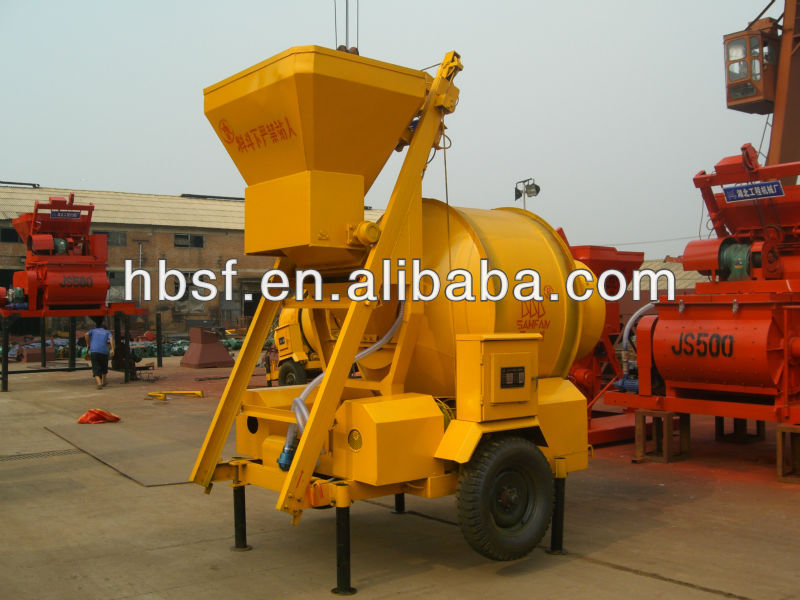 350L JZM350 Electric Portable Concrete Mixer