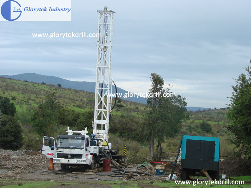 350ZYII truck mounted water well drill