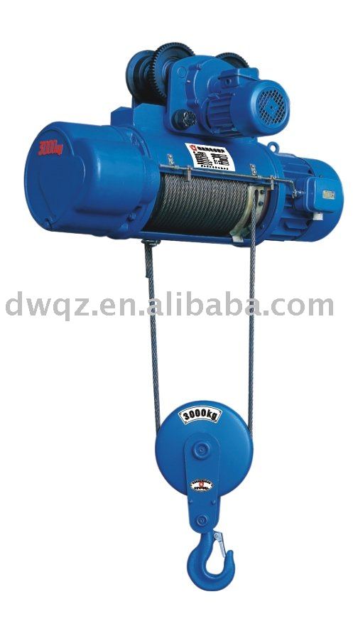 380V steel Wire Rope Electric Hoist with trolley