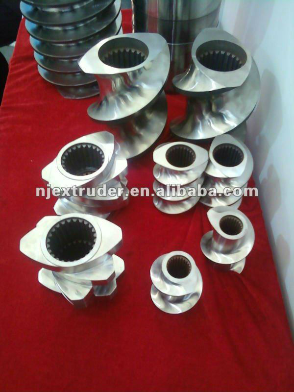 38CrMoAlA screw segements for plastic granulator